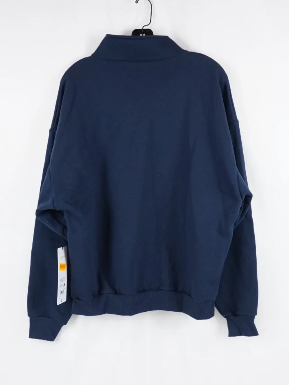 Alo Yoga Accolade 1/4 Zip Pullover Sweatshirt In Navy - Women's Size Medium